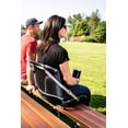 thumbnail image 6 of GCI Outdoor Big Comfort Stadium Seat Folding Bleachers Chair, Dark Gray, 6 of 6