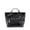 Black-T7, variant on Fashionable Versatile Shiny Jelly Tote Bag Large Capacity Crocodile Pattern Handbag for Work School