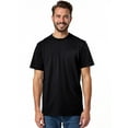 thumbnail image 5 of Brahma Men's Pocket T-Shirts Moisture-Wicking Short Sleeve Work Shirt, Black/Black, 2-Pack, 5 of 8