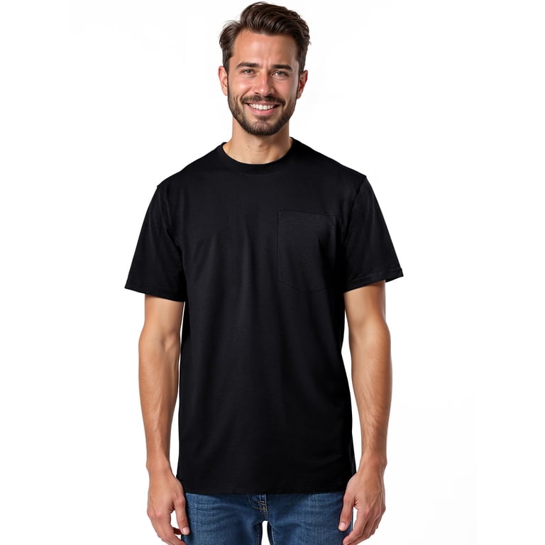 Brahma Men's Moisture-Wicking Pocket T-Shirts, 2-Pack photo 5