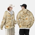 thumbnail image 5 of Fotbe Taco Tortillas Men's Women's UPF 50+ Sun Protection Jacket Hooded Cooling Shirt with Pockets Hiking Outdoor Performance-Large, 5 of 8