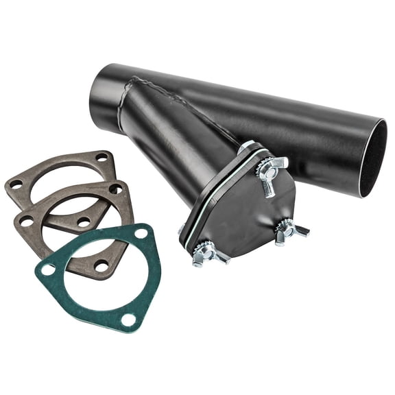 JEGS 30752 Exhaust Cutout Manual Fits Exhaust Systems with 3 in. I.D. Tube 3 in.