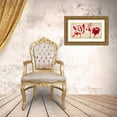 thumbnail image 3 of Villa, Luca 24x14 Gold Ornate Wood Framed with Double Matting Museum Art Print Titled - Tulipes Royales, 3 of 4