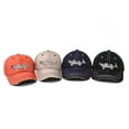 thumbnail image 3 of ZHENHONG Womens and Mens Baseball Caps Popular Summer Denim Beach Sunscreen Hat Casual Graphic Visor Hat Black, 3 of 5