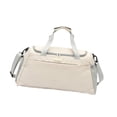 thumbnail image 4 of Bolsa de deporte para gimnasio, equipaje, bolsa de viaje, bolsa de lona para natación, ejercicio al aire libre, hombres y mujeres Beige, 4 of 8