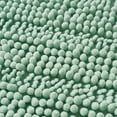 thumbnail image 6 of Mainstays Textured Chenille High-Low Noodle Bath Rug Set, Green, 6 of 6