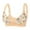 style02-Beige, variant on Gamivast Push Up Bras for Women Wireless Front Flower Bras Plus Size Front Close Bra Breathable Everyday Bra Beige36F Brasier Sin Aros Para Mujer