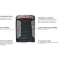 thumbnail image 2 of OmniCore Designs 10F / Red Double Wide Hooded Rectangular Sleeping Bag, 2 of 7