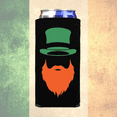 thumbnail image 4 of St. Patrick's Day Leprechaun Slim Seltzer Coolie - Irish St. Patrick's Day Can Cooler - Spiked Seltzer Coolies - St. Paddy's Day Party Gift, 4 of 7