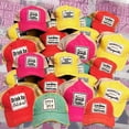 thumbnail image 4 of Sunrise Sunburn Sunset Repeat Trucker Hat - Yellow, 4 of 7