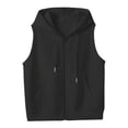 thumbnail image 5 of 2. Fit Sleeveless Hooded for Women Zipper Casual Lightweight Outerwear, 5 of 9