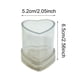 thumbnail image 3 of Molde para velas en forma de corazón, molde para velas perfumadas, molde de cera para hacer velas, jabón 3D, molde de plástico para manualidades, 3 of 6