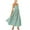 Green, variant on TJAZFJPA Dresses Women Wedding Guest Women Striped Sleeveless Maxi Dress Swing Cutout Midi Dress Backless Smocked Spaghetti Strap Boho Flowy Long Square Neck Dress Women Summer Dresses