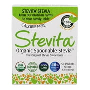 Stevita - Spoonable Organic Stevia Sweetener - 50 Packet(s)