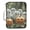 Cute Ghosts Pumpkins in Forest, variant on Haosy Accordion File Organizer Zipper Binder 500 Sheet 6-Tab Expanding File Folder Multi-Pocket 1.2 Inch 3 Ring Cake Pomegranate Pumpkin