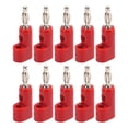 thumbnail image 2 of Stackable 10pcs 4mm Stackable Banana Plug Connectors Solderless Banana Plugs for Security Accessories, 2 of 7