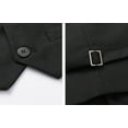 thumbnail image 5 of Boys Shirts,Formal Vest 4-Button Suit Waistcoat Elegant Dress Wear Classic Layering Piece for,Shirts for Boys,Black,4-5 Years, 5 of 5