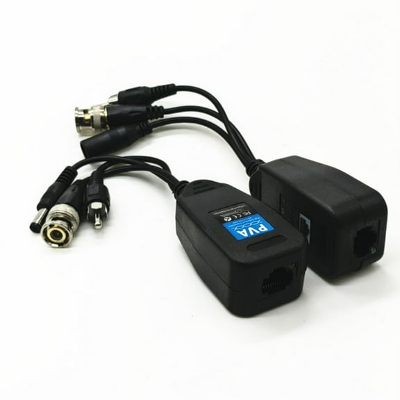 RJ45 CCTV Video Transceiver Coax BNC Supply Power Connectors For HDCVI HDTVI AHD High Definition Camera Accessories