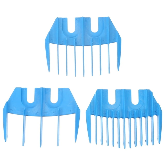 MasteelfCA 3Pcs Sheep Trimmer Guide Plastic Clipper Guide Attachment Trimmer Guide Shear Guide