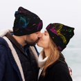 thumbnail image 5 of Susaid Butterfly Print Winter Beanie for Men Women, Lined Beanie Soft Warm Knit Hat Ski Cuffed Cap, 5 of 6