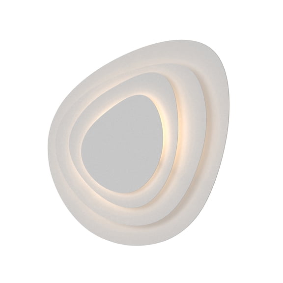 Sonneman 2694 Abstract Panels 1 Light 18" High Integrated Led Wall Sconce - White