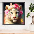 thumbnail image 3 of 5D bricolaje ronda completa taladro diamante pintura tigre hogar Decora Art Craft (A7647) FLhrweasw Nuevo, 3 of 9