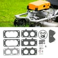 thumbnail image 4 of Carburetor Gasket, Carburetor Gasket Kit Perfect Fit Paper Iron Durable Easy To Replace High Reliability  For Replacement Parts, 4 of 8