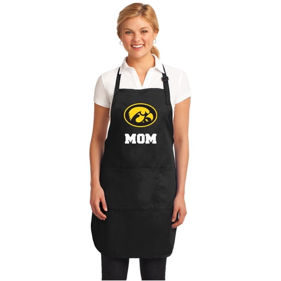 University of Iowa Mom Apron DELUXE Iowa Hawkeyes Mom APRONS
