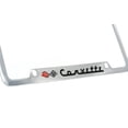thumbnail image 3 of Chevrolet Corvette C1 Chrome Plated Metal Bottom Engraved License Plate Frame, 3 of 4