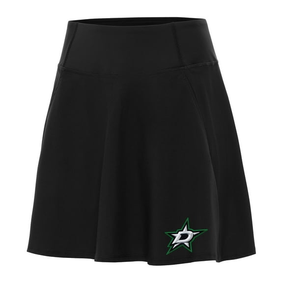 Women's Antigua Black Dallas Stars Chip Skort