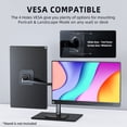 thumbnail image 4 of UPERFECT Portable Monitor, 2023 [New Version] 15.6" IPS HDR 1920X1080 FHD Eye Care Screen USB C Gaming Monitor, Dual Speaker Computer Display HDMI Type-C VESA for Laptop PC Mac Phone w/Smart Case, 4 of 5