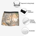 thumbnail image 6 of KLL World Map With Animals Men's Cotton Boxer Briefs Underwear-Medium, 6 of 7