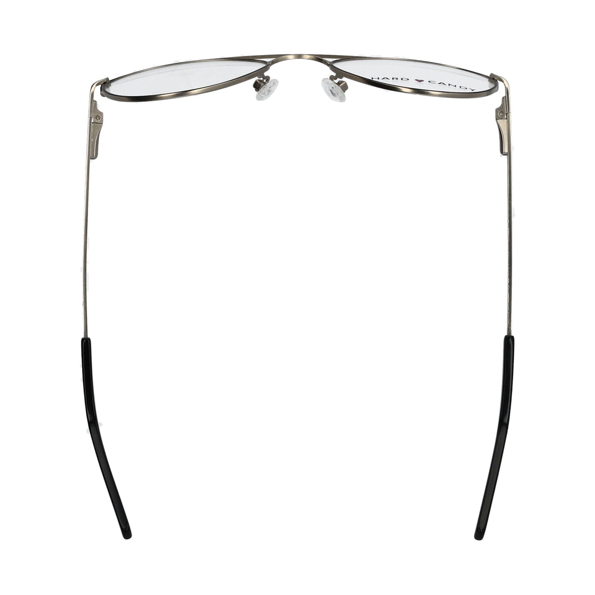 Hard Candy Women's HC54 BLUEGLD Blue/Gold Eyeglass Frames