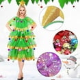 thumbnail image 2 of Shadoumai Christmas Tree Dress Women, Christmas Outfits For Women, Xmas Tree Dress, Fun Party Clothes for Woman, 2 of 8