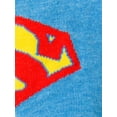thumbnail image 3 of Warner Brothers Justice League Assorted Print 6 Pack No-Show Socks, 3 of 3