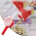 thumbnail image 2 of Deals! Bag Clip With Pour Spout Bag Spout Clips Food Bag Clips With Pour Spouts Bag Clips For Food Bag Sealing Clip With Pour Spout Reusable Plastic Cap Sealer Clips For Snack (40), 2 of 6