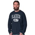 thumbnail image 5 of Vintage Retro Slacker 90s Throwback Long Sleeve TShirt Men Women Brisco Brands M, 5 of 6