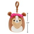 thumbnail image 2 of Squishmallows Original 3.5 inch Andres the Brown Sheltie - Child's Ultra Soft Stuffed Plush Clip-on, 2 of 5