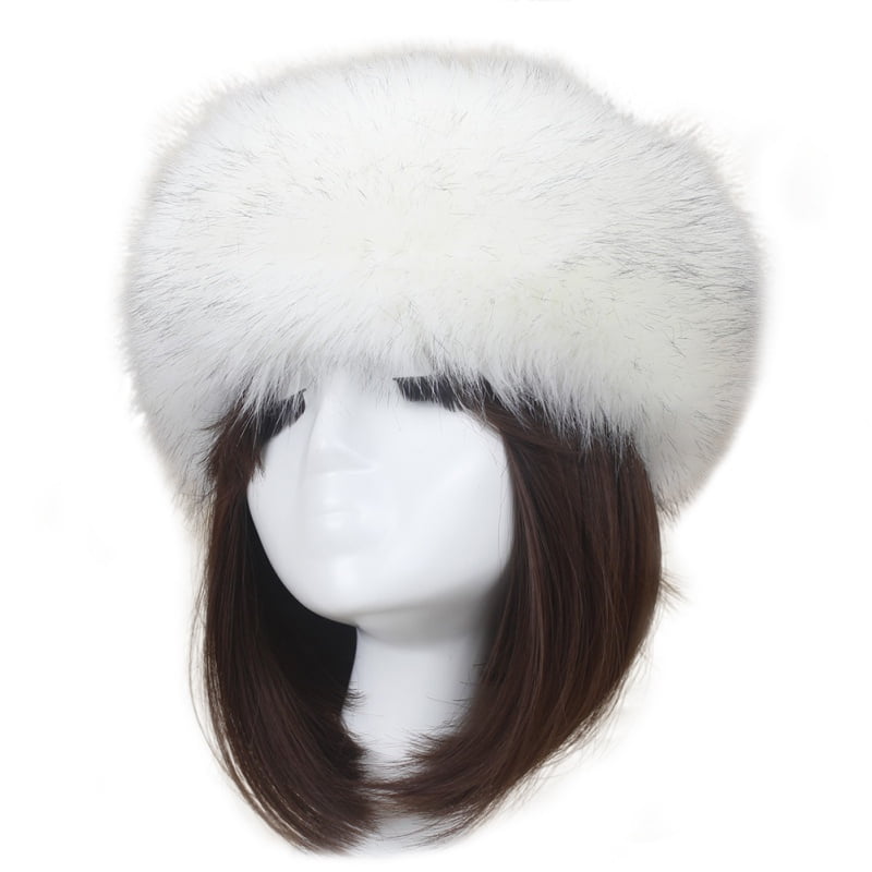 faux fur russian style hat