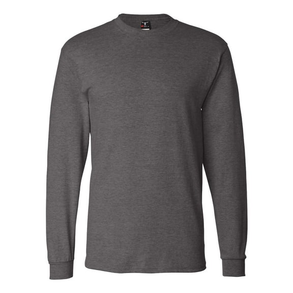 Hanes Men's and Big Men's Premium Beefy-T Long Sleeve T-Shirt, Up To 3XL