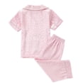 thumbnail image 5 of MEZZALL Toddler Boys Girls Short Sleeve Leopard Tops T-Shirt Tshirts Pants Casual Outfits Lovely Dailywear, Pink, 3-4 Years, 5 of 5