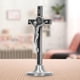 thumbnail image 3 of Cruz Católica de Alta, Hecha A Mano, Aleació de Zinc, Metal, Cruz Católica Vertical, Cruz de Pared Con Soporte extraíbles, 3 of 7