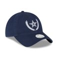 thumbnail image 3 of Women's New Era Navy Dallas Cowboys Leaves 9TWENTY Adjustable Hat, 3 of 5