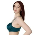 thumbnail image 4 of Maidenform® Comfort Devotion Your Lift™ Underwire Bra DM1195 Color: Sky Blue With Gray Size: 38 C, 4 of 4