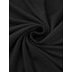 thumbnail image 5 of Conjunto de pijama para mujer INSPIRE CHIC de 2 piezas, top de tirantes y pantalones cortos, ropa de dormir, color negro, 5 of 6