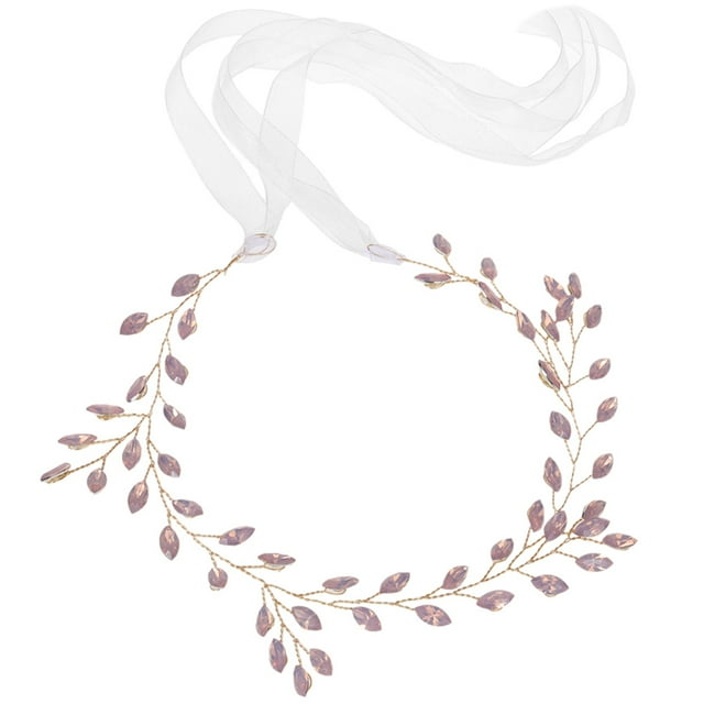 MasteelfCA Wedding Hair Band Rhinestone Bridal Hair Hoop Wedding Headpiece Hair Accessory