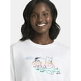 thumbnail image 4 of Winnie the Pooh Women's Graphic Tee with Short Sleeves, Sizes XXS-XXL, 4 of 5