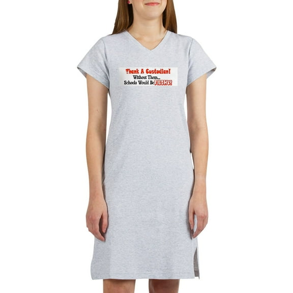 CafePress - Thankacustodian - Women's Nightshirt