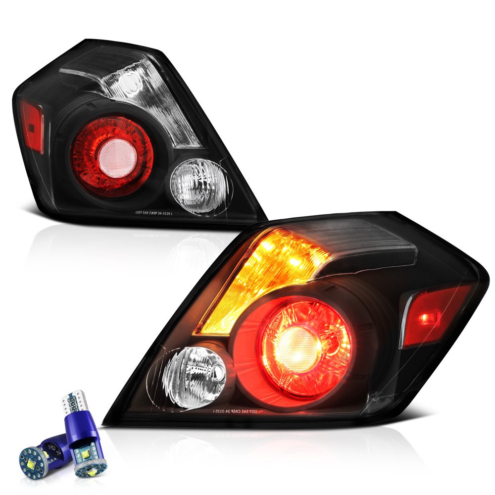 VIPMOTOZ Chrome Housing Tail Light Lamp Assembly For 20072012 Nissan