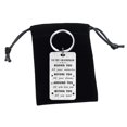 thumbnail image 2 of Yobent Grandson Graduation Grandson Gifts Keychain for College High School, 2 of 6